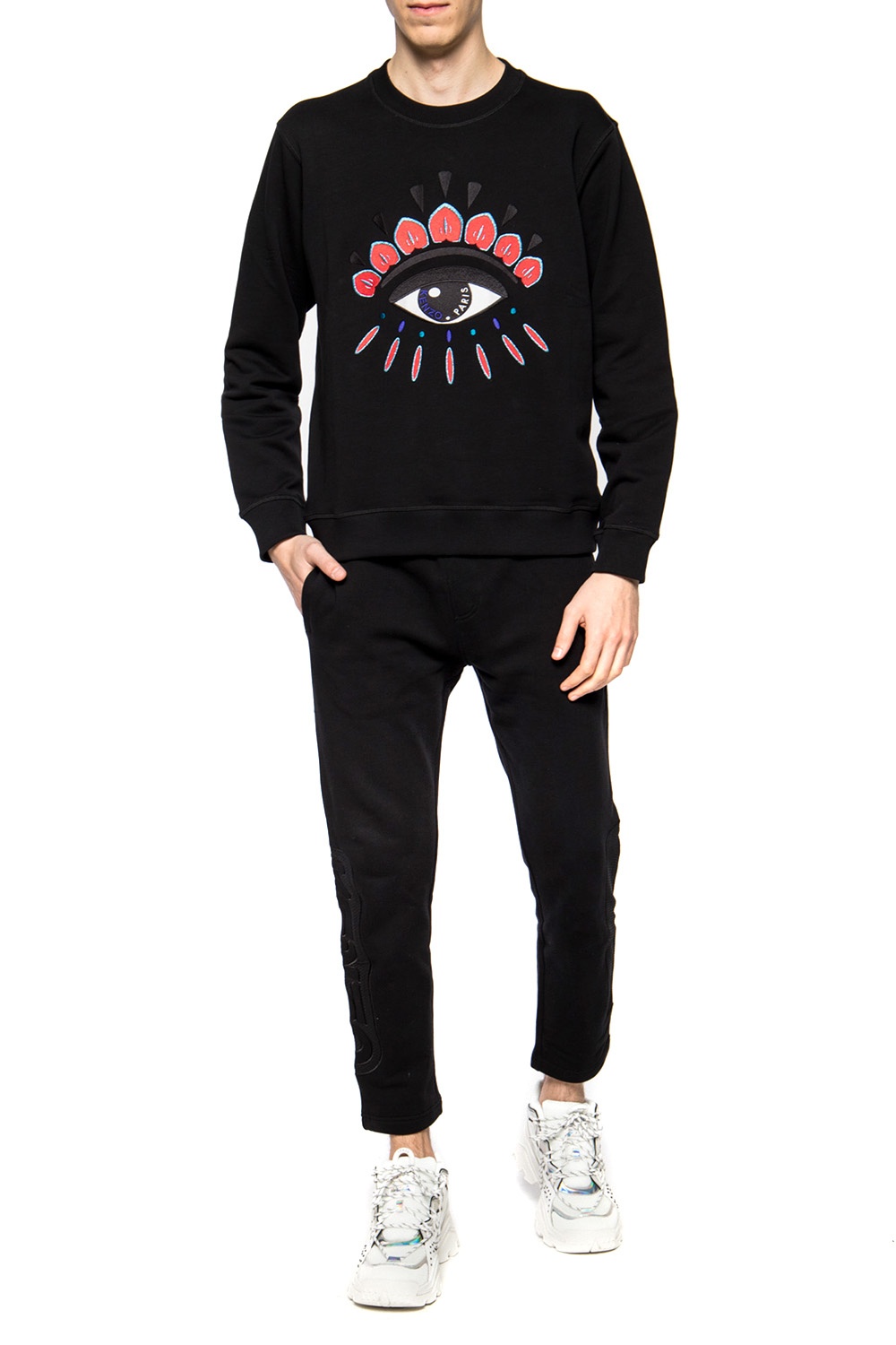 Kenzo black eye on sale jumper